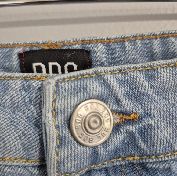 BDG blue festival party sorority bar pop Y2K Urban Outfitters Denim Mini Skirt - Picture 5 of 14